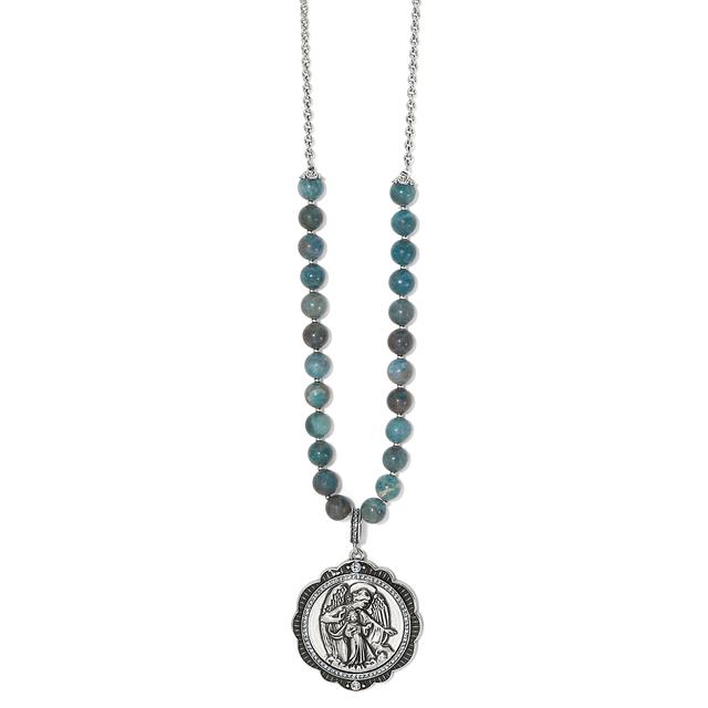 Brighton - Protection Angel Medallion Necklace in Alma MI