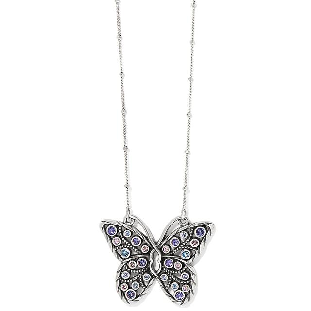 Brighton - Halo Gems Monarch Butterfly Necklace in Turlock-CA