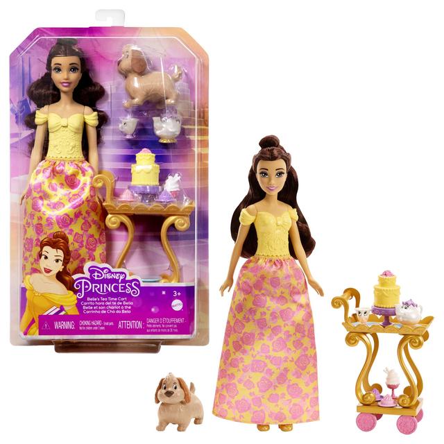 Mattel - Disney Princess Belle's Tea Time Cart