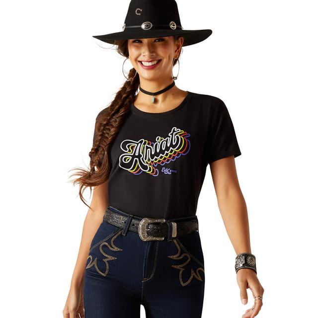 Ariat - Women's Ariat Rainbow Script T-Shirt