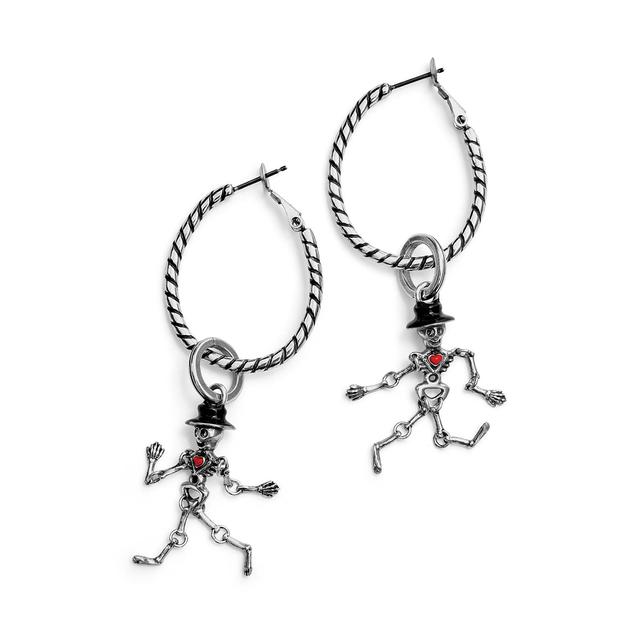 Brighton - Mr. Bones Hoop Earrings