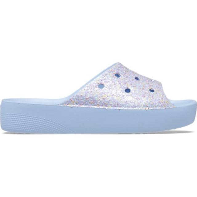 Crocs - Classic Platform Glitter Slide