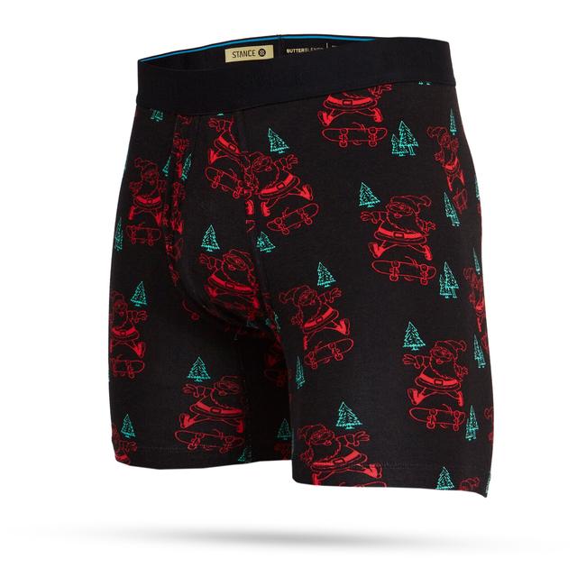 Stance - Men's Santa Rips Boxer Briefs  Black in Indianapolis IN