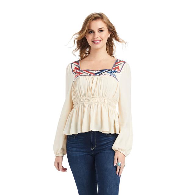 Ariat - Women's Jacquard Chimayo Top