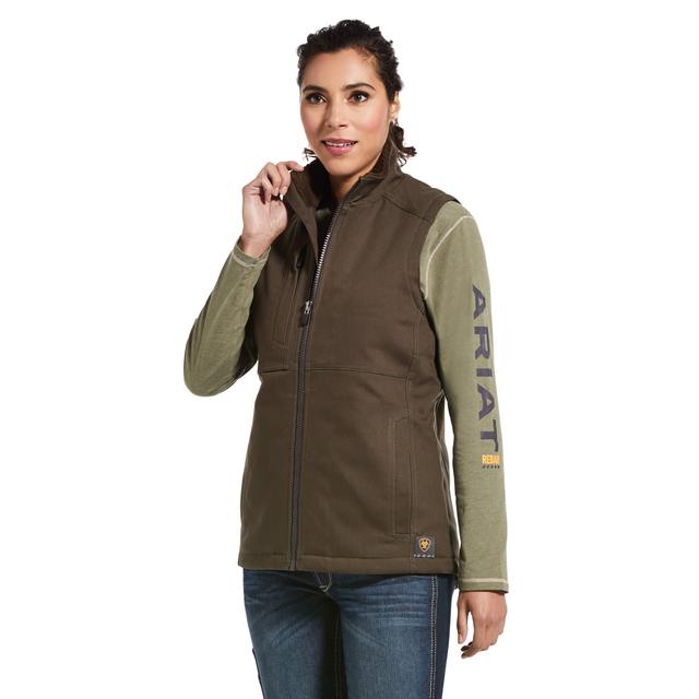 Ariat - Women's Rebar DuraCanvas Insulated Vest in Riverside CA