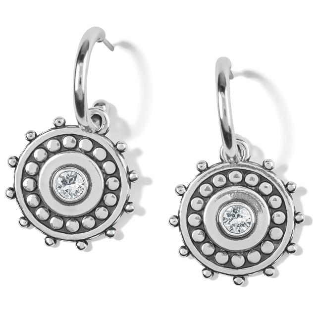 Brighton - Pebble Dot Medali Reversible Hoop Earrings