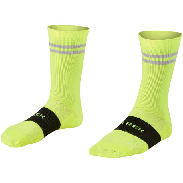 Trek - Race Reflective Crew Cycling Sock in Revelstoke BC