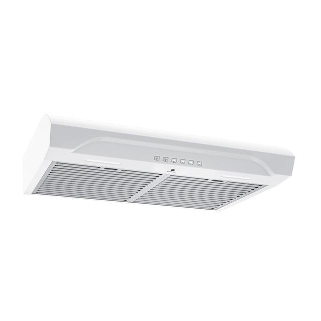 Broan-NuTone - 30-Inch Under Cabinet Range Hood with SmartSense Auto-Operation, ENERGY STAR, 490 Max Blower CFM, White in Vernon Township NJ