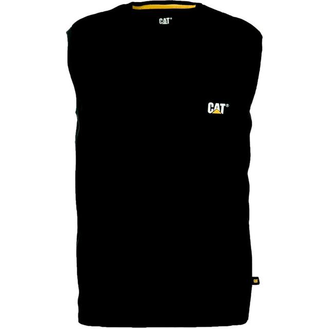 CAT Footwear - Men's Trademark Sleeveless Pocket Tee Black in Concord NC