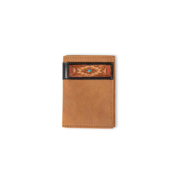 Ariat - Mens Southwest Trifold Wallet