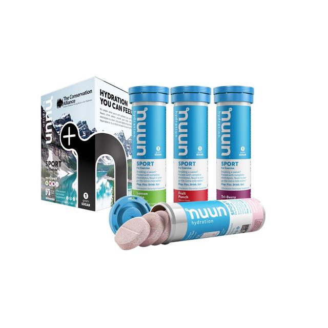 Nuun - Sport Hydration Tablets Conservation Alliance Box of 4 Tubes in La Crosse WI