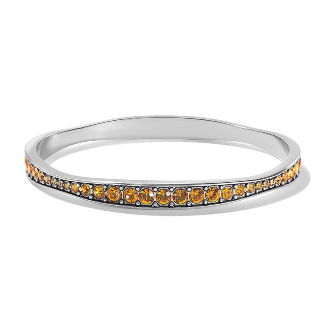 Brighton - Light Hearted Crystal Bangle