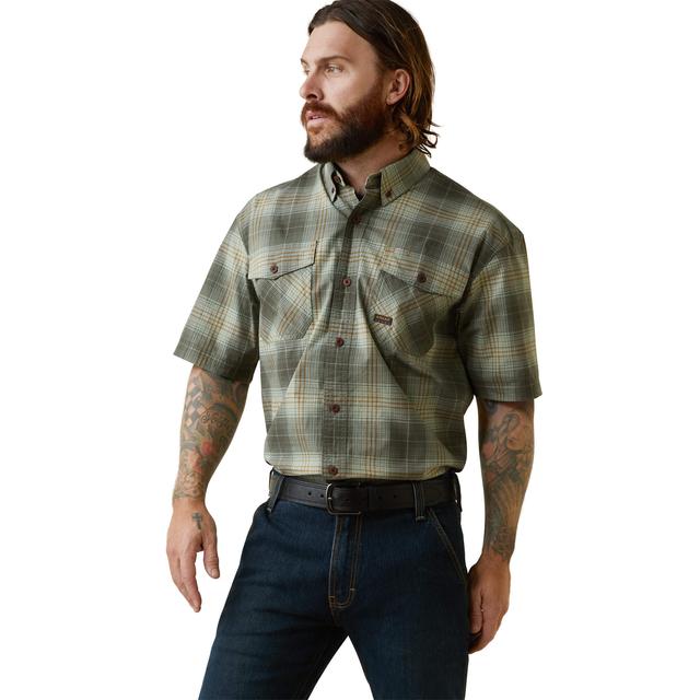 Ariat - Men's Rebar Made Tough DuraStretch Work Shirt in Burlington NC