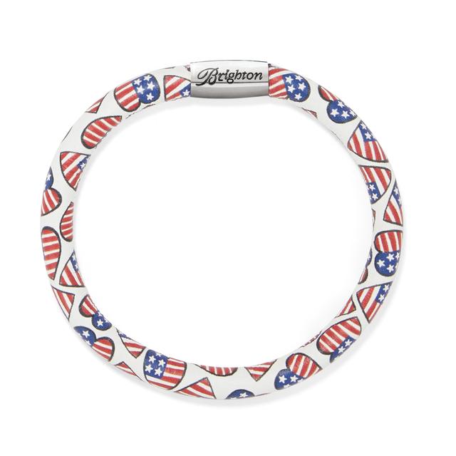 Brighton - Patriotic Luv Woodstock Bracelet in Everett-PA