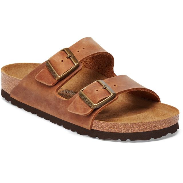 Birkenstock - Men's Arizona Sandals  Brown 46 EU Regular/Wide in Durham NC