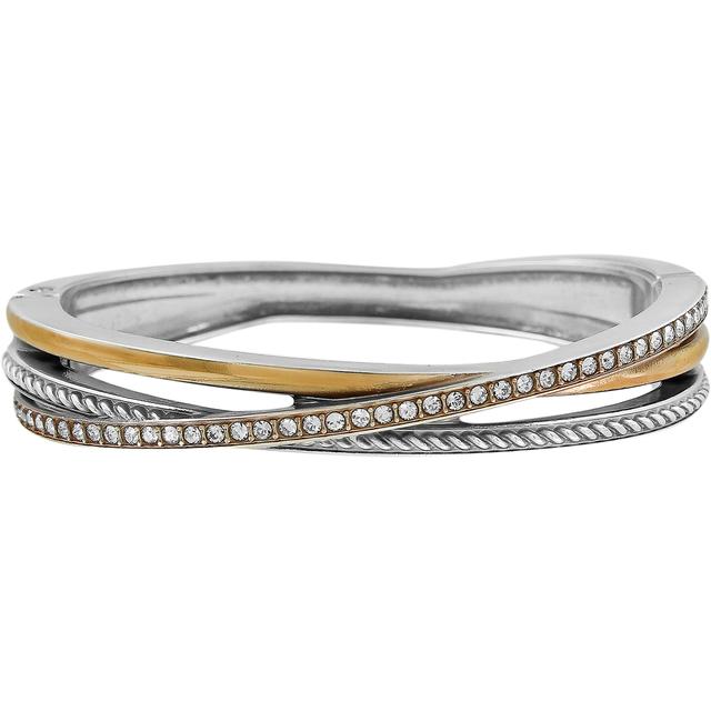 Brighton - Neptune's Rings Narrow Hinged Bangle