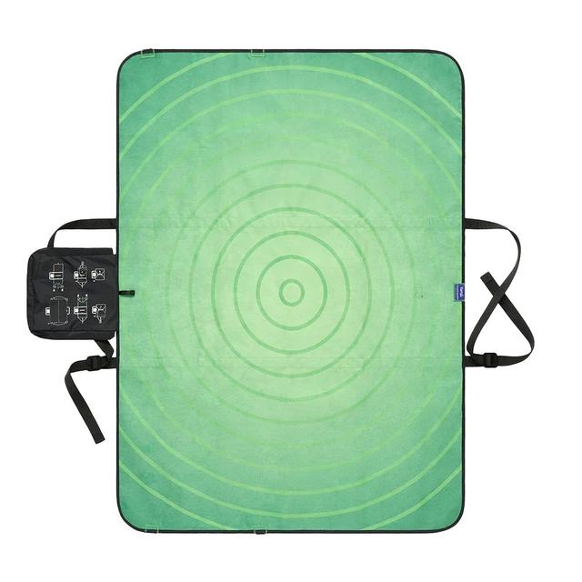 Rumpl - Rumpl Pack Mat - Nicole McLaughlin - Frog Green