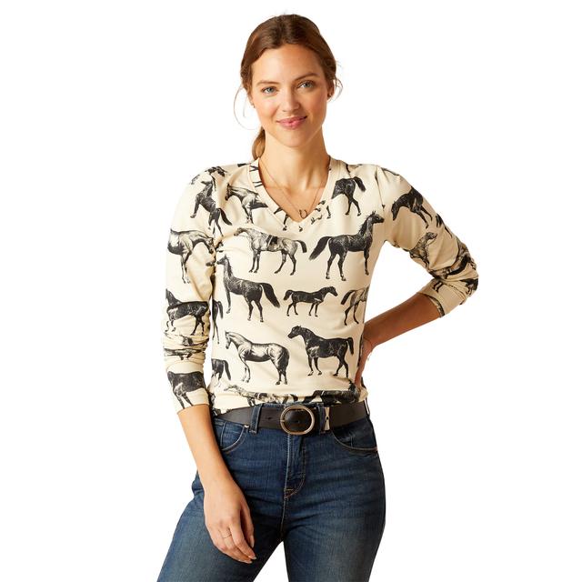 Ariat - Women's Sepia Equine T-Shirt in South Sioux City NE