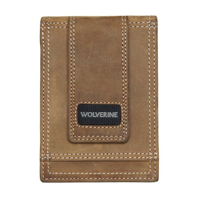 Wolverine - Men's Rugged Front Pocket Wallet Brown