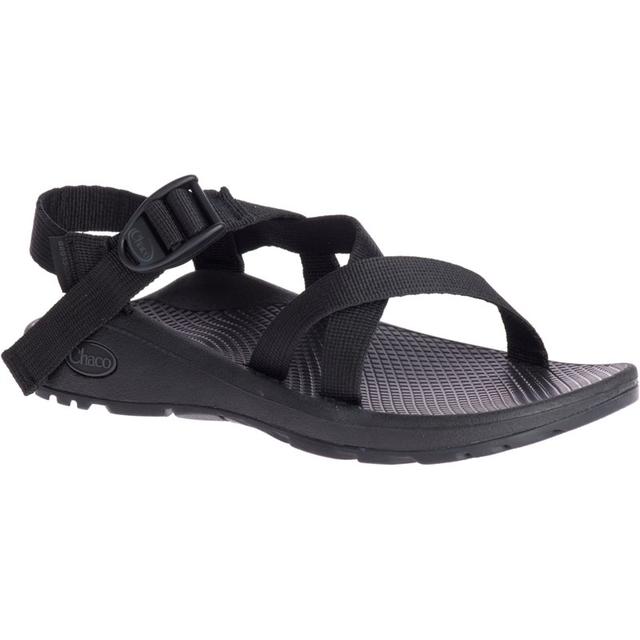 Chaco - Women's Z/Cloud Adjustable Strap Wide-Width Cushioned Sandal Solid Black