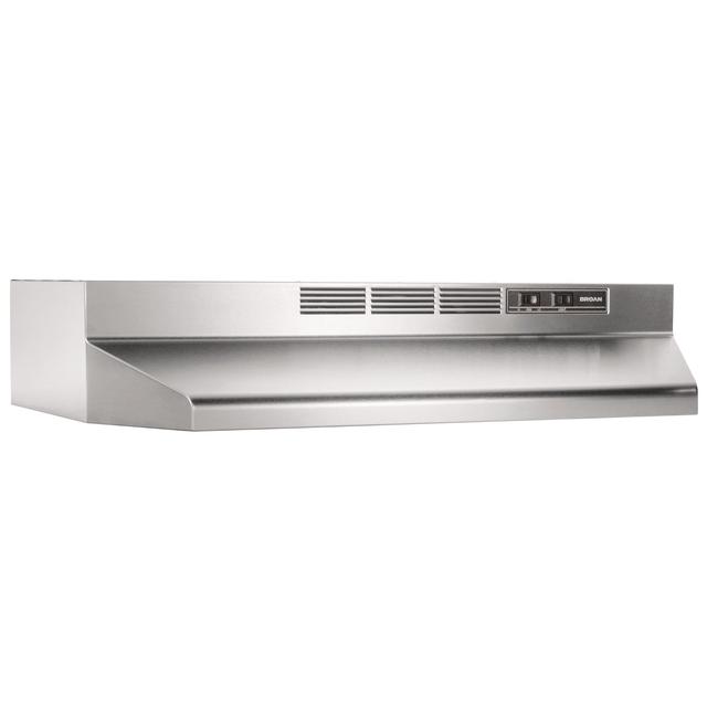 Broan-NuTone - 36-Inch Ductless Under-Cabinet Range Hood, Stainless Steel in Garfield NJ