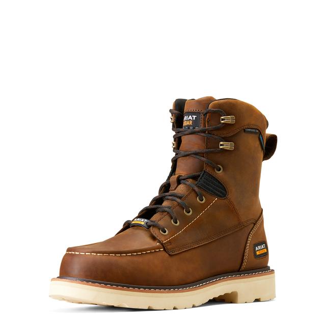 Ariat - Men's Rebar Lift 8" Waterproof Composite Toe Work Boot in Loveland CO