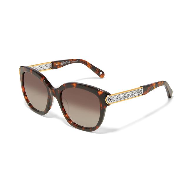 Brighton - Intrigue Amber Tortoise Sunglasses in Cisco TX