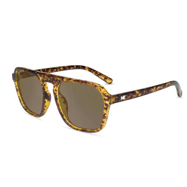 Knockaround - Pacific Palisades: Matte Tortoise Shell / Amber