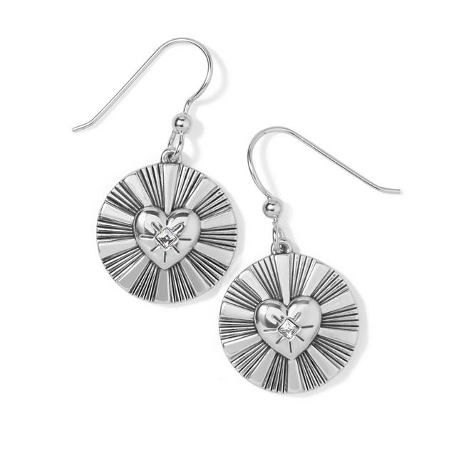 Brighton - Celeste Heart French Wire Earrings in Turlock CA