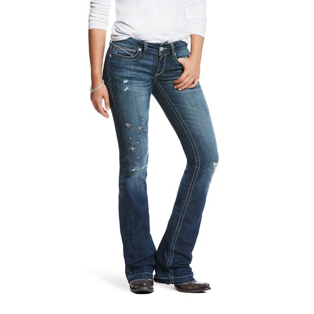 Ariat - Women's REAL Low Rise Sundance Boot Cut Jean