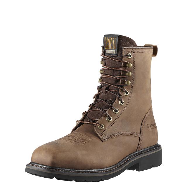 Ariat - Men's Cascade 8" Wide Square Toe Steel Toe Work Boot in Apache Junction AZ