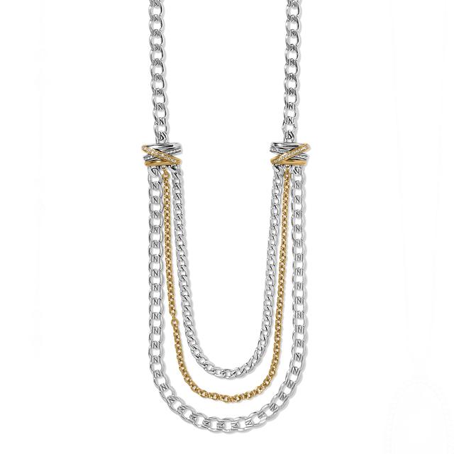 Brighton - Neptune's Rings Multiple Row Chain Necklace in san-diego-texas