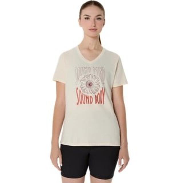 ASICS - Women's Sunflower Slogan V-Neck