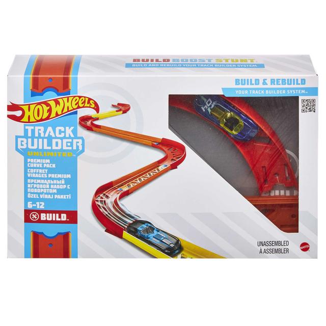 Mattel - Hot Wheels Track Builder Unlimited Premium Curve Pack