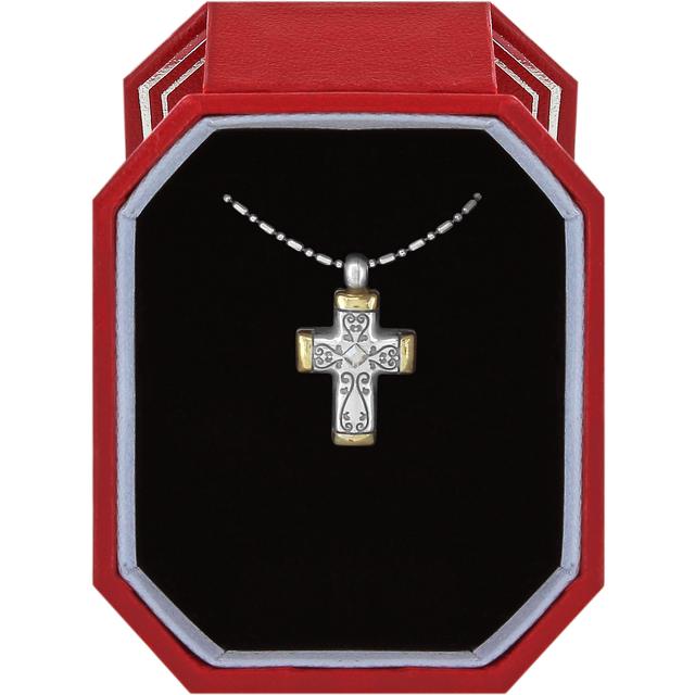 Brighton - Venezia Petite Cross Necklace Gift Box