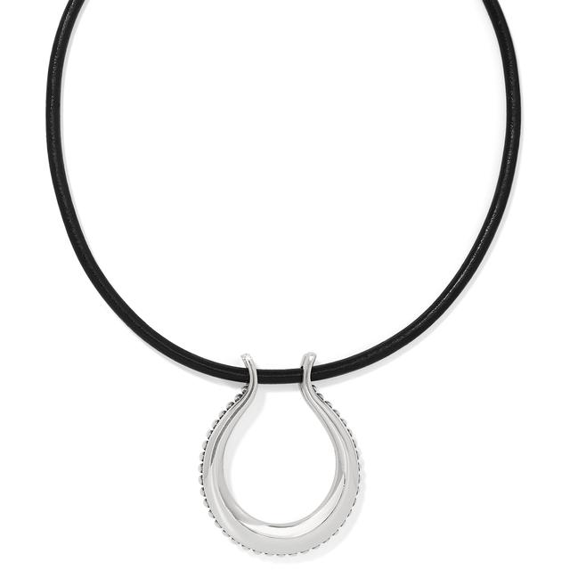 Brighton - Pretty Tough Arch Leather Necklace