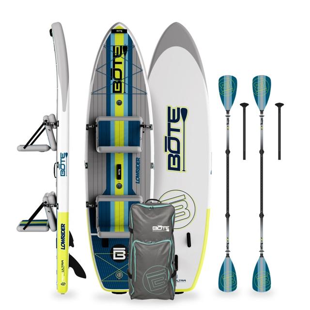 BOTE - LowRider Aero Tandem 11'6" Full Trax Navy Inflatable Paddle Board in Trumbull CT