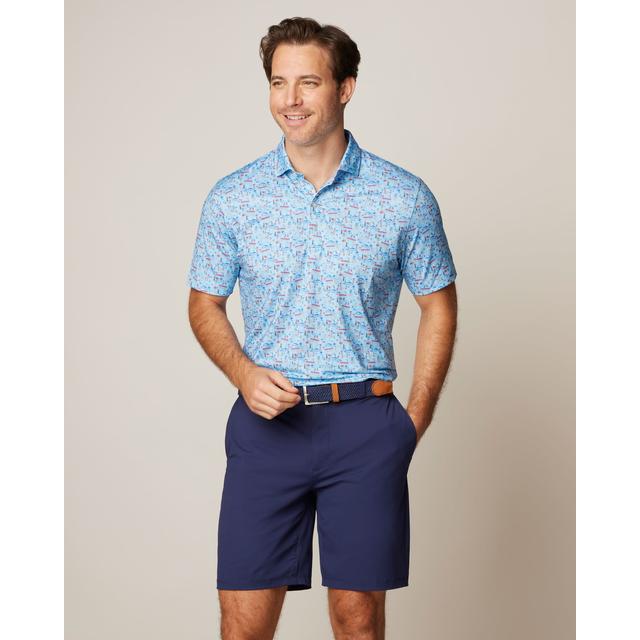 Johnnie-O - Men's Chi-Town Printed Jersey Performance Polo in Lennox SD