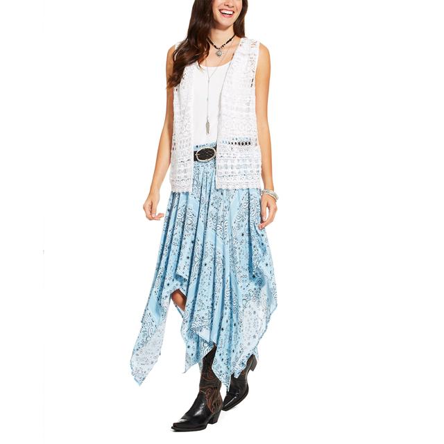 Ariat - Women's Lace Vest in Pasadena CA